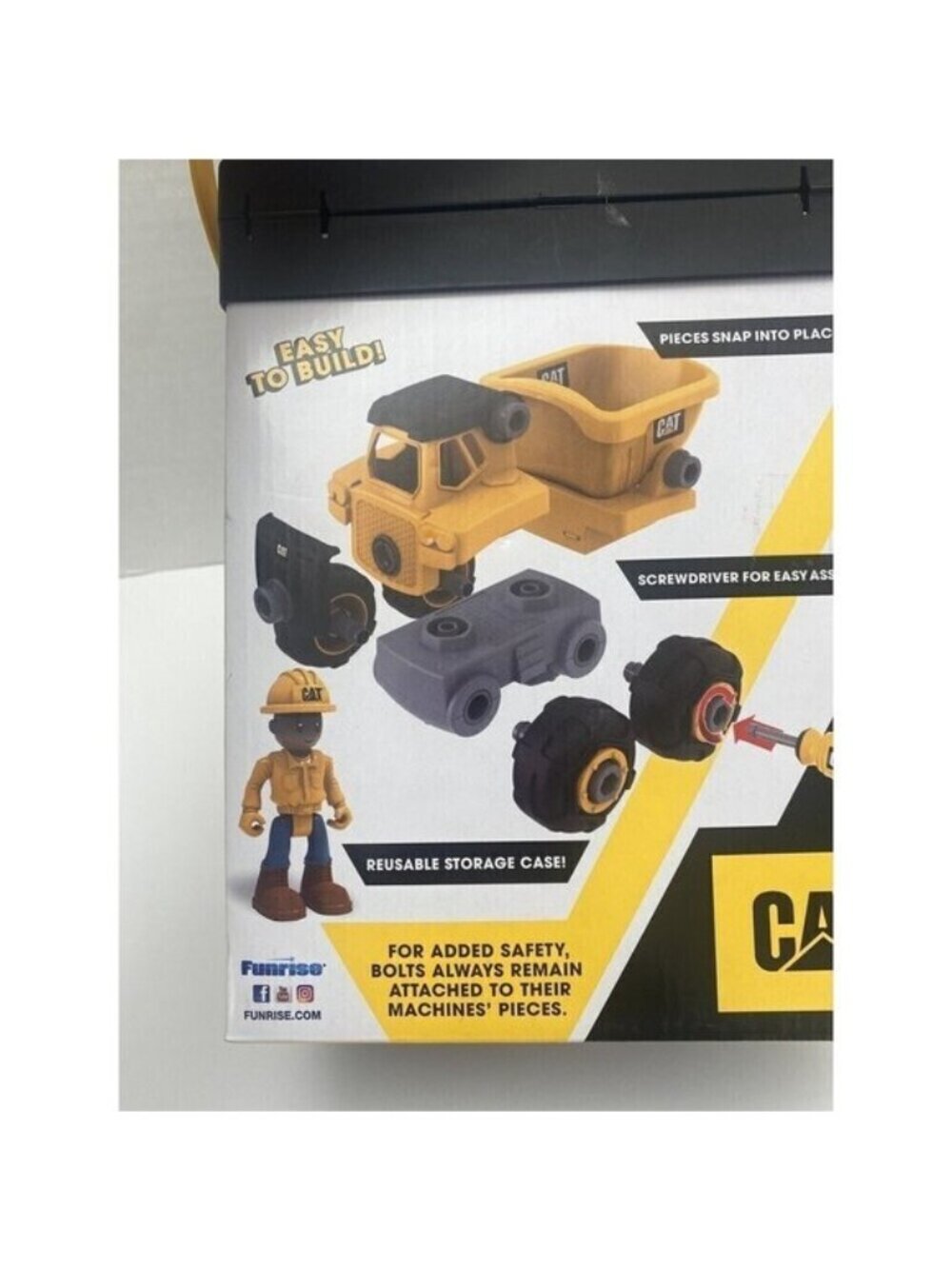 CAT Build Your Own Vehicle Junior Crew Dump Truck 80901 Toys kids gift holiday - Picture 7 of 13